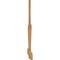 Ekena Millwork Kennewick Rough Sawn Timber Gable Bracket, Western Red Cedar, 108"W x 58"H x 2"D x 6"F, 13/12 Pitch GBW108X58X0206KEN00RWR - alternate 2